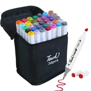 Marcador à base de álcool Touch Ponta Dupla