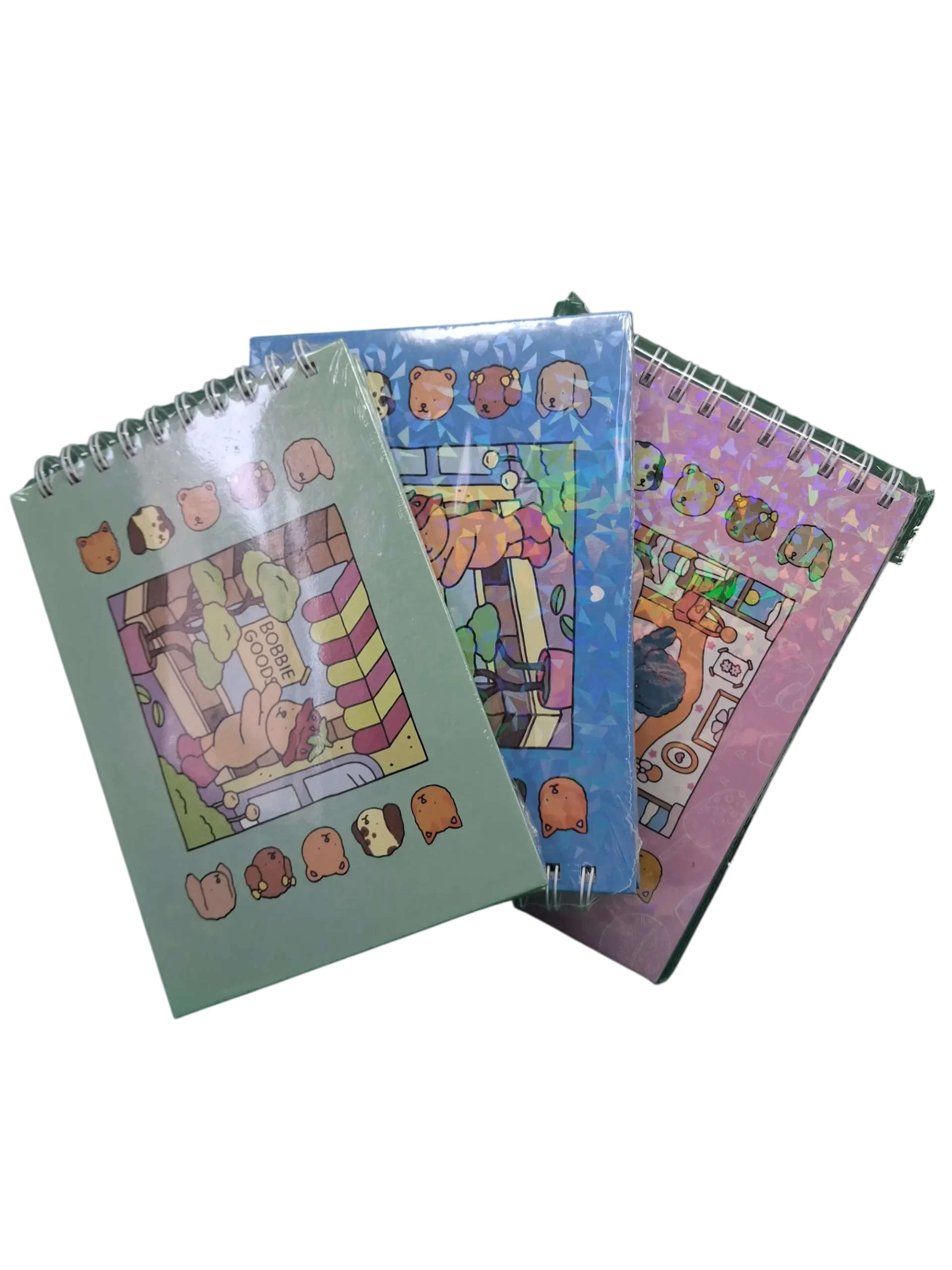 CADERNOS BOBBIE GOODS GARRINHA PASTEL