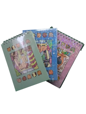 CADERNOS BOBBIE GOODS GARRINHA PASTEL